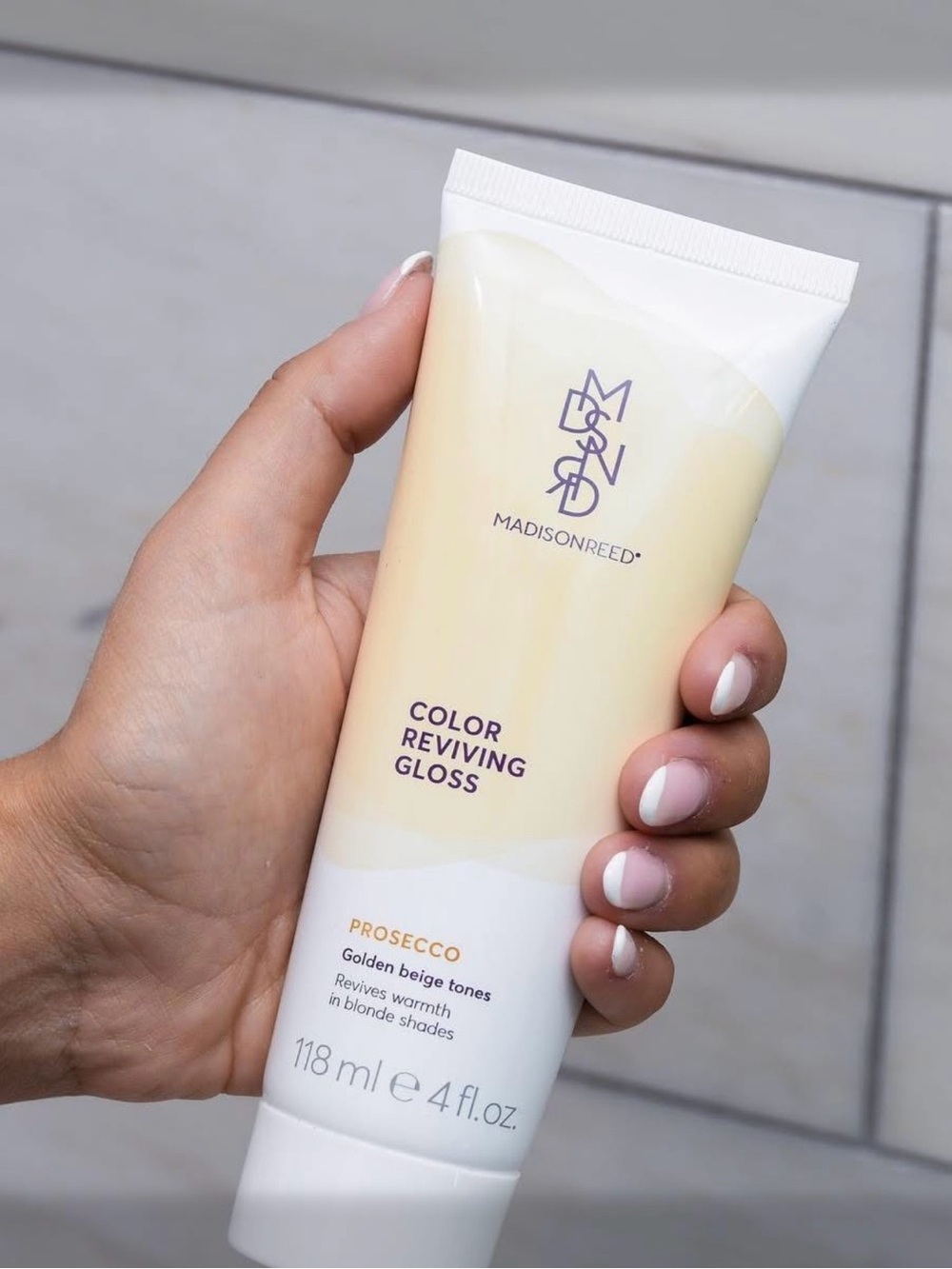 🌸B25 - Madison Reed Color Reviving Gloss - Prosecco (Beige/Golden)💛